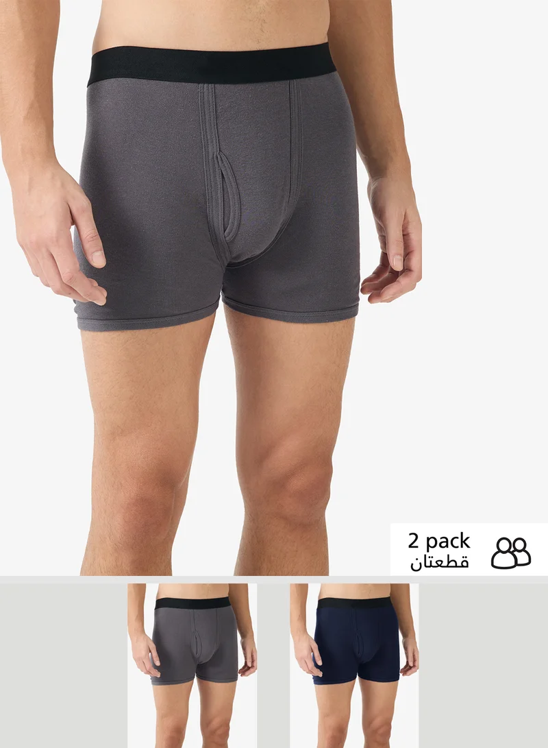 Seventy Five Basics Pack of 2 Boxer Briefs